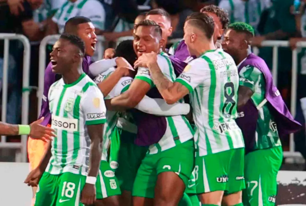 Atlético Nacional se confirmó en la fase de octavos de final de la Copa Libertadores. FOTO: Manuel Saldarriaga