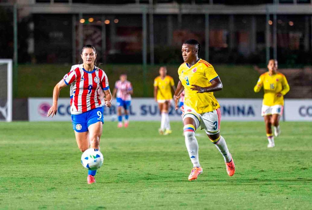 La Selección Colombia sumó su primer punto en el hexagonal final del Sudamericano Sub 20 en Paraguay. FOTO TOMADAX@CONMEBOLtorneos