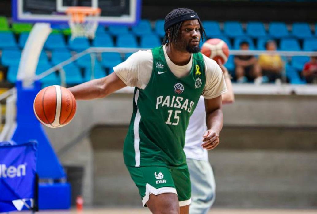 El norteamericano Michael Miles Jr., exNBA es una de las figuras que tendrá Paisas en la disputa de la Liga de Campeones que arranca este martes y jueves en el Iván de Bedout. FOTO MANUEL SALDARRIAGA 