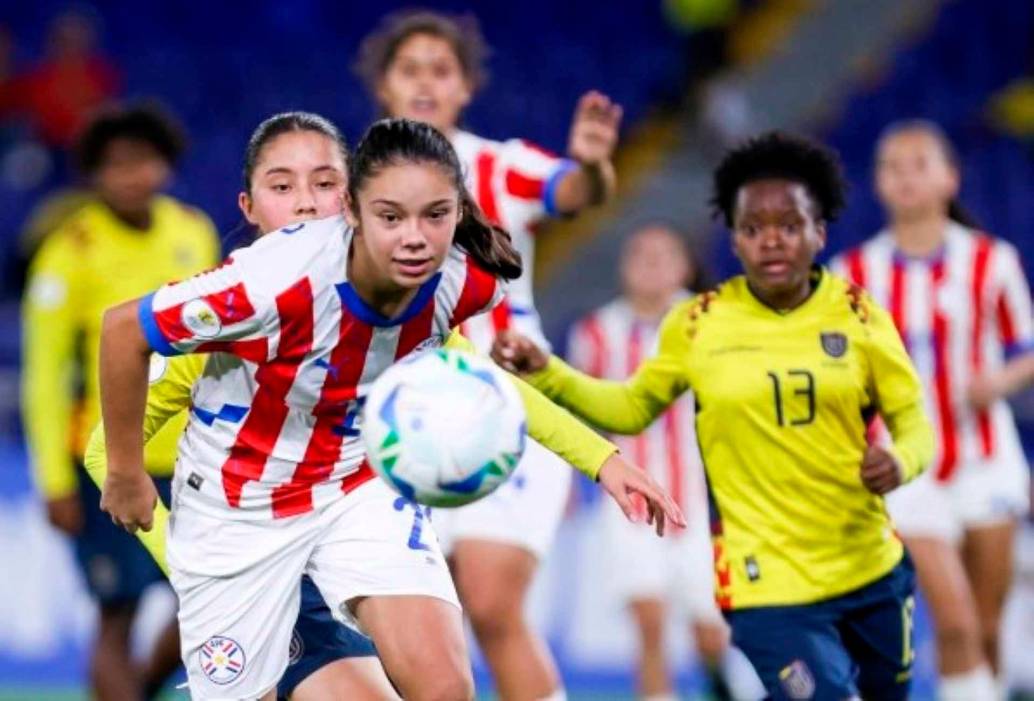 La selección de Paraguay venció a Ecuador y se coronó campeona del Sudamericano Sub-17 disputado en Colombia. FOTO TOMADA X@CONMEBOLtorneos