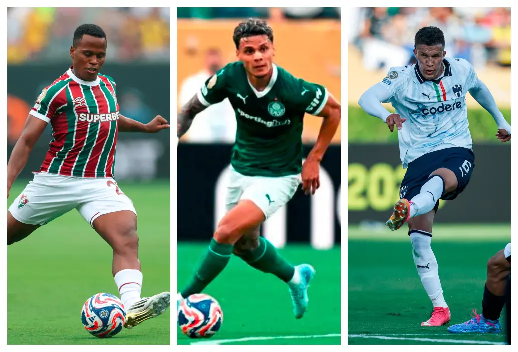 Jhon Arias, Richard Ríos y Nelson Deossa fueron los colombianos más destacados en el Mundial de Clubes. FOTOS GETTY