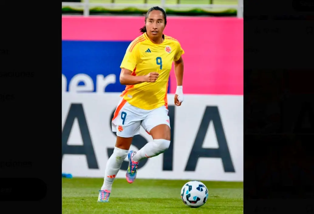 Mayra Ramírez y Linda Caicedo lideran la Selección Colombia femenina mayores que se mide este lunes a Corea del Sur, en su segundo duelo amistoso. FOTO CORTESÍA FCF