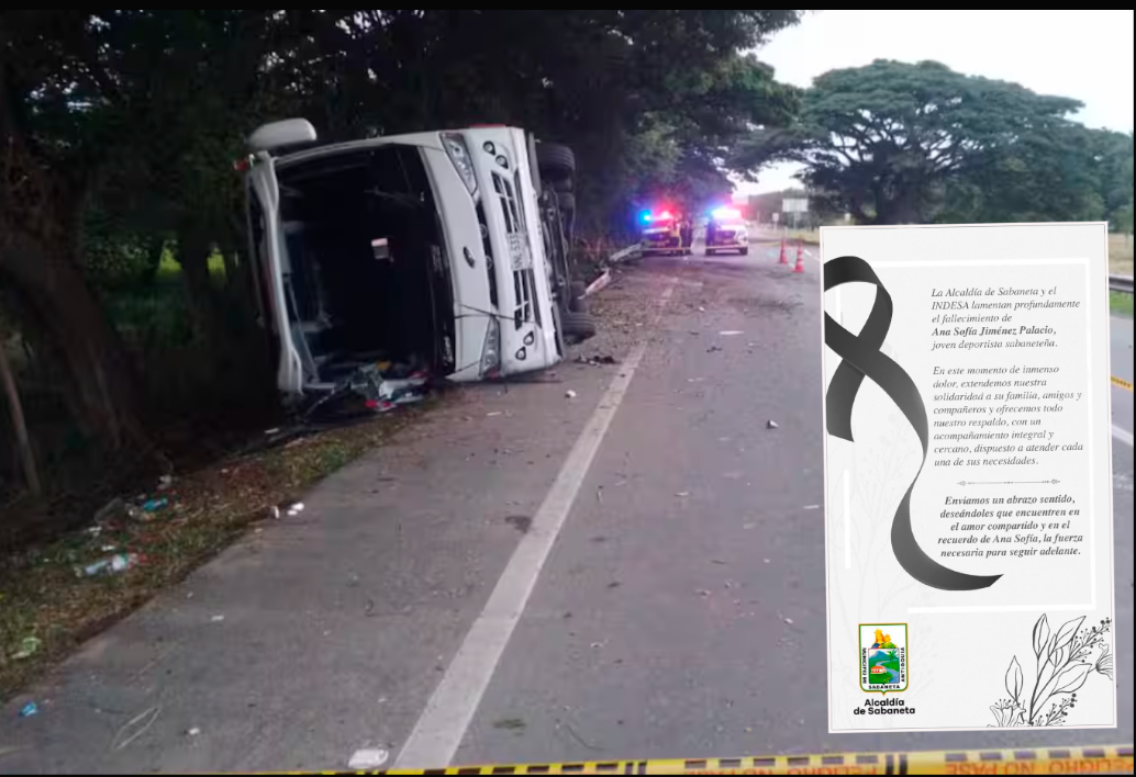 El accidente se produjo en la vía a Buga, a la altura de Zarzal, Valle del Cauca. FOTOS Tomadas de redes sociales