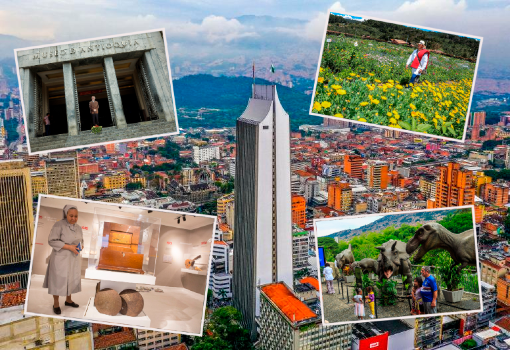 La administración distrital recomienda 10 sitios que se pueden visitar estos días de receso en Medellín. FOTOS EL COLOMBIANO
