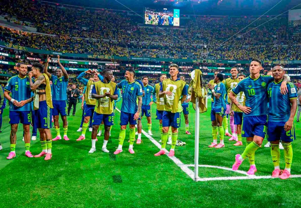Colombia arrancó de muy buena manera el Mundial de Norteamérica, pues el triunfo le permitió sumar tres puntos y ser líder de la zona. FOTO JUAN ANTONIO SÁNCHEZ 