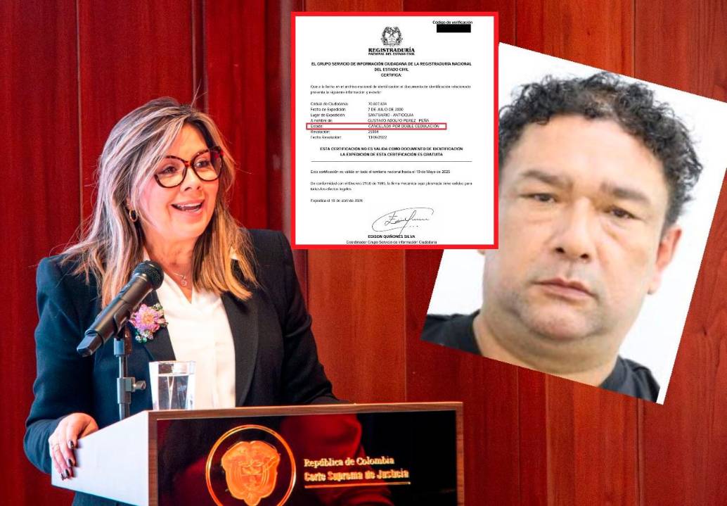 La fiscal General, Luz Adriana Camargo, le suspendió la orden de captura a “el Montañero” con una identidad que no existe. FOTOS: CORTESÍA.