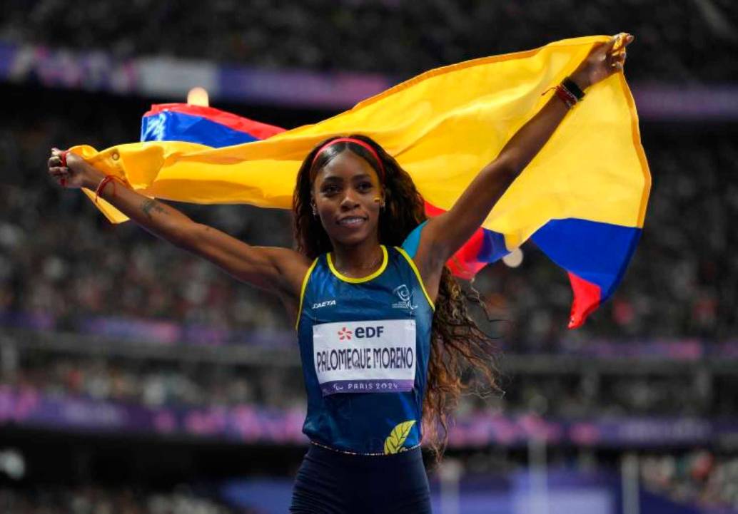 La para atleta antioqueña Karen Tatiana Palomeque fue elegida como la deportista del Año femenina del deporte paralímpico. FOTO GETTY