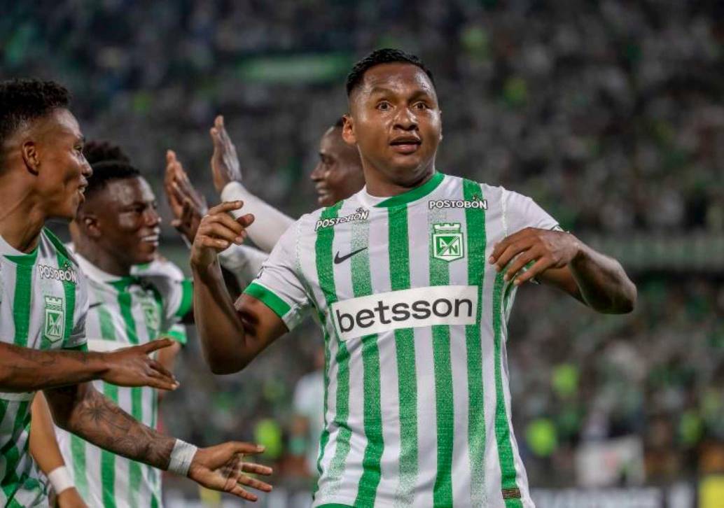 Alfredo Morelos es titular con Atlético Nacional para el duelo contra Llaneros en el Atanasio Girardot. FOTO JUAN ANTONIO SÁNCHEZ 