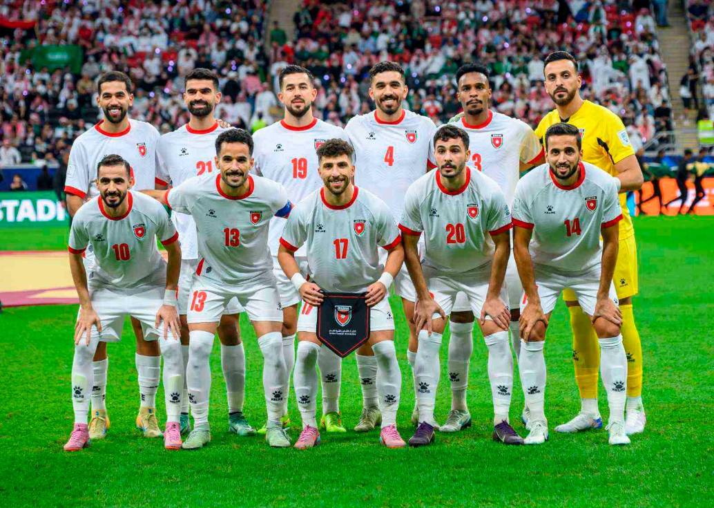 Esta es la selección de Jordania que será rival de Colombia, este domingo, 7 de junio en Estados Unidos. FOTO GETTY 