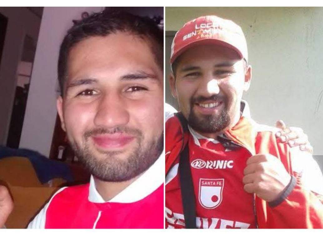 <span class="mln_uppercase_mln">Sergio</span><span class="mln_uppercase_mln"> Blanco, hincha de Santa Fe, fue la persona que falleció el pasado 6 de agosto en medio de los disturbios en el Movistar Arena en Bogotá. FOTO: FACEBOOK</span>