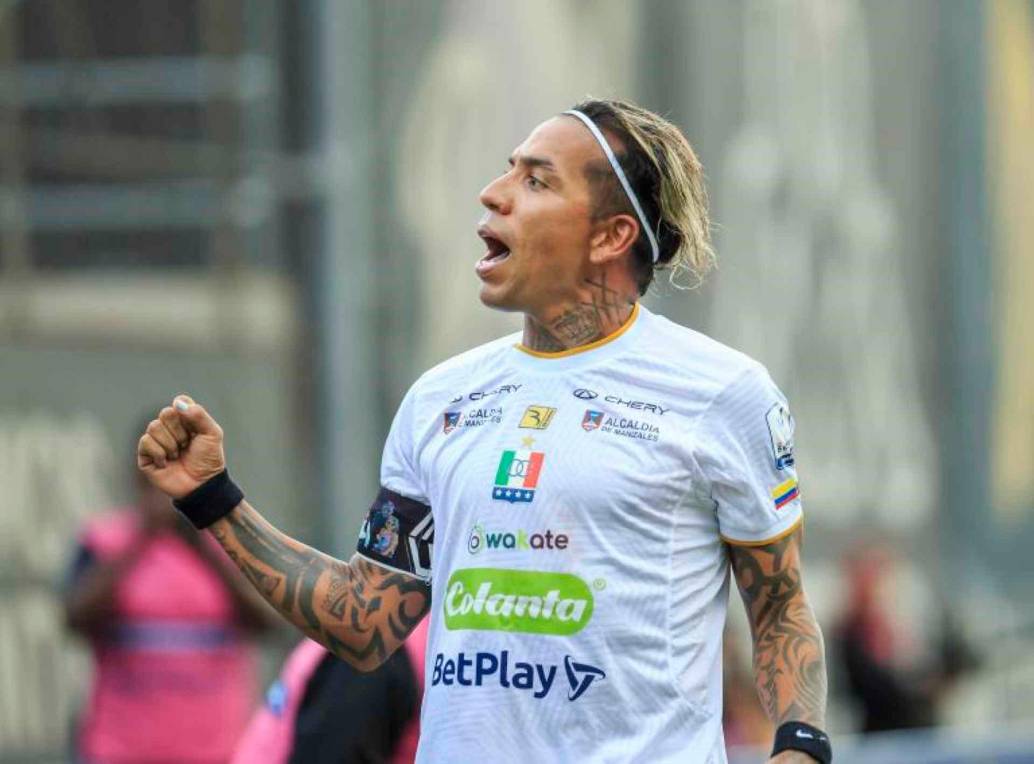 Once Caldas, que es dirigido por Hernán Darío Herrera y tiene al goleador Dayro Moreno, es uno de los equipos colombianos en octavos de final de la Copa Sudamericana. FOTO CAMILO SUÁREZ 