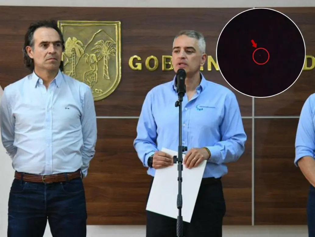 El plan de ataque terrorista iba, al parecer, dirigido contra el gobernador de Antioquia, Andrés Julián Rendón y el alcalde de Medellín, Federico Gutiérrez. FOTO: Cortesía Gobernación de Antioquia