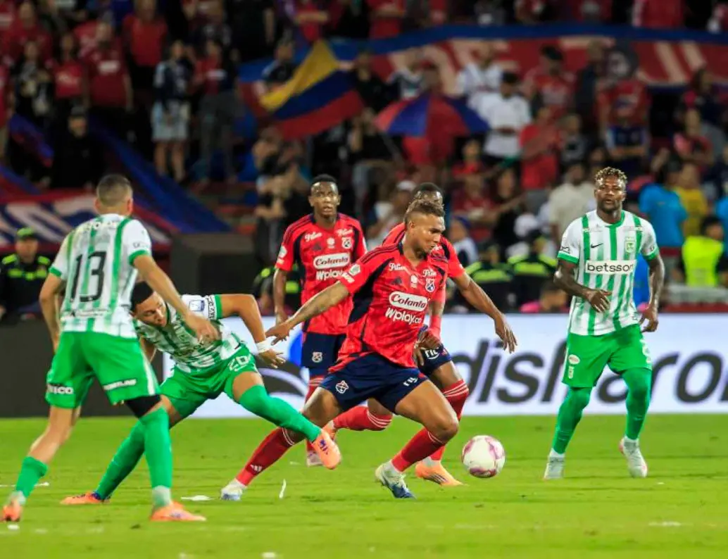 DIM y Atlético Nacional buscarán seguir primero y segundo en el cierre de la fecha 20 de la Liga para ser cabeza de grupo en los cuadrangulares semifinales. FOTO CAMILO SUÁREZ 