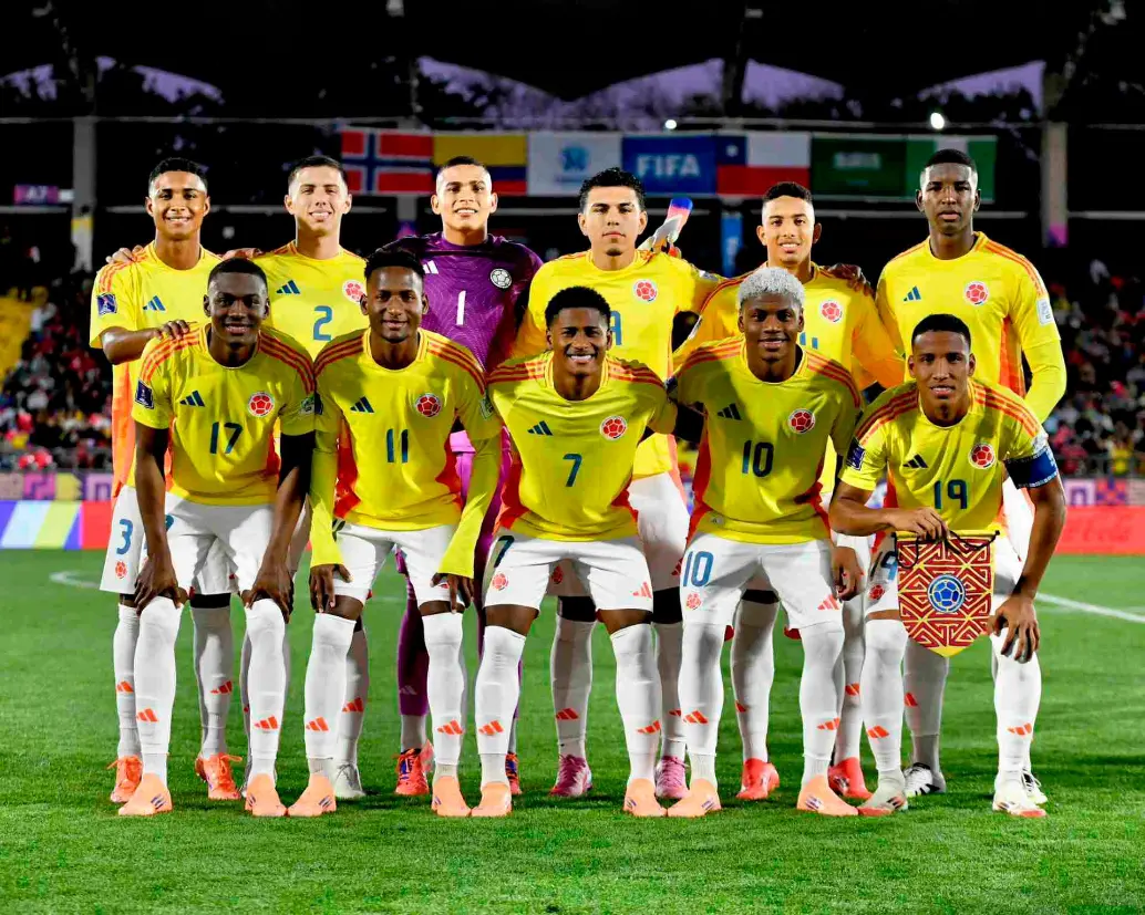 La Selección Colombia Sub 20 debutó con triunfo y es una de las líderes de grupo del Mundial que se disputa en Chile. FOTO CORTESÍA FCF