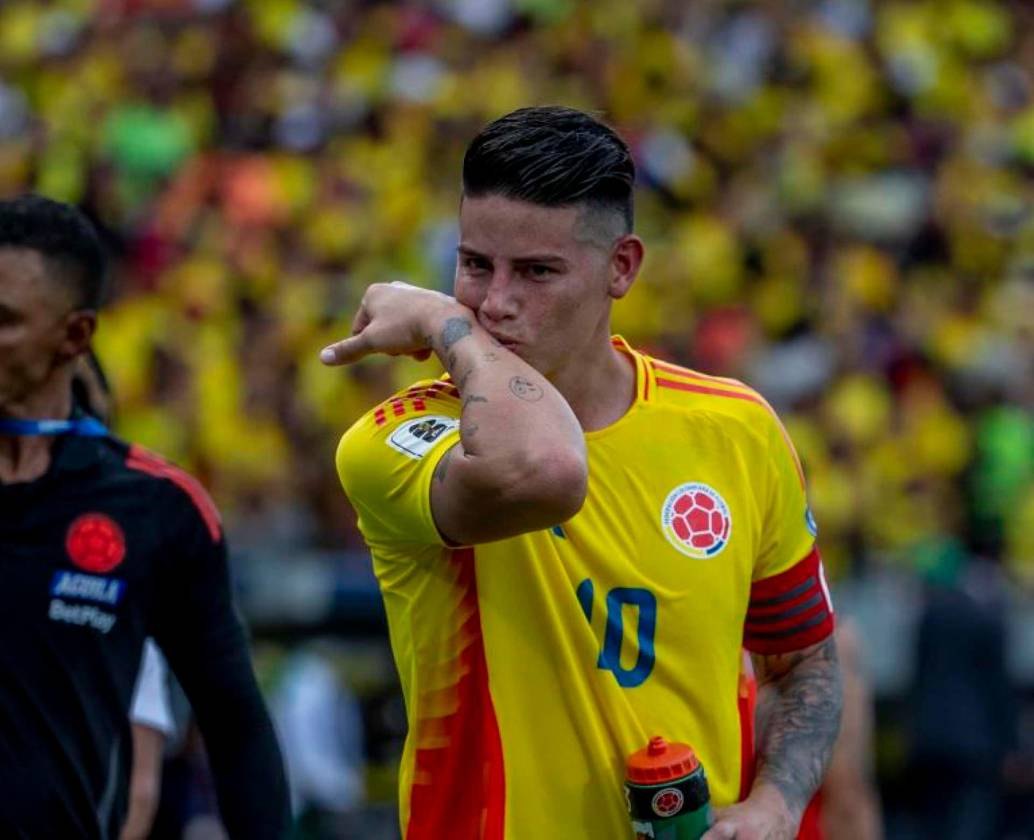 James Rodríguez, capitán de la Selección Colombia, protagoniza el video con el que Águila, patrocinador oficial de la Tricolor hace un llamado a todo el país para unirse al sueño mundialista. FOTO JUAN ANTONIO SÁNCHEZ 