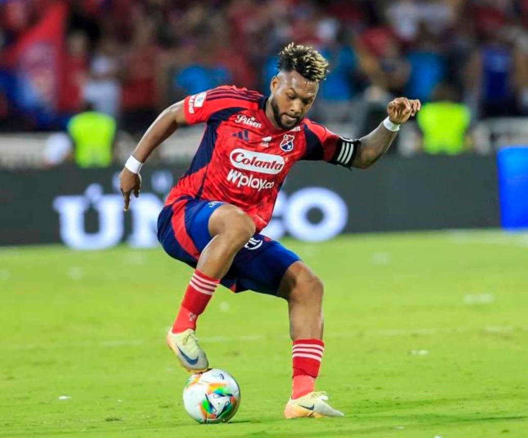 El lateral Léyser Chaverra podría ser una de las novedades del DIM para el duelo de ida por la final ante Santa Fe en El Campín. FOTO CAMILO SUÁREZ