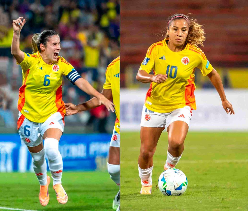 Daniela Montoya y Leicy Santos se convirtieron en bajas de última hora de Colombia para el duelo ante Bolivia en La Paz. FOTO JUAN ANTONIO SÁNCHEZ 