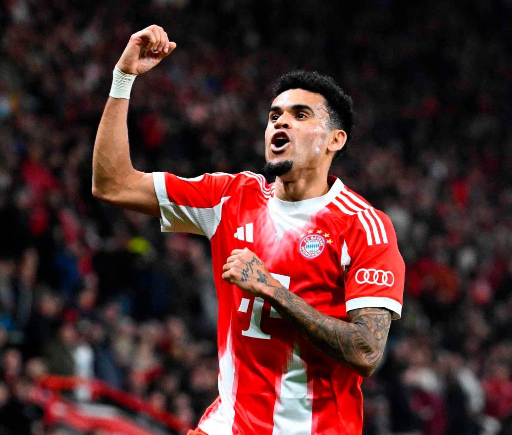 Luis Díaz sería titular con el Bayern Múnich en el duelo de este miércoles ante PSG por la vuelta de la semifinal de la Champions. FOTO TOMADA X @FCBayern