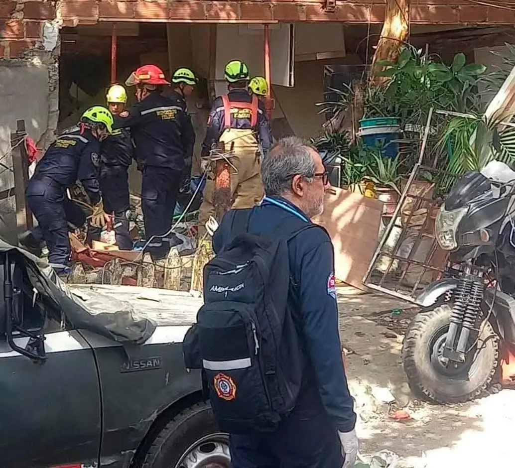 La emergencia se registró en el barrio Camparola de Itagüí. FOTO Cortesía