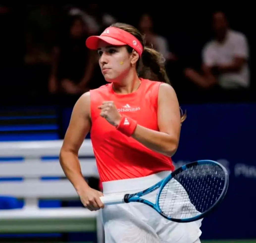 La colombiana Camila Osorio ganó en los cuartos de final del WTA 250 de Rabat y avanzó a la semifinal del torneo. FOTO CORTESÍA FEDECOLTENIS