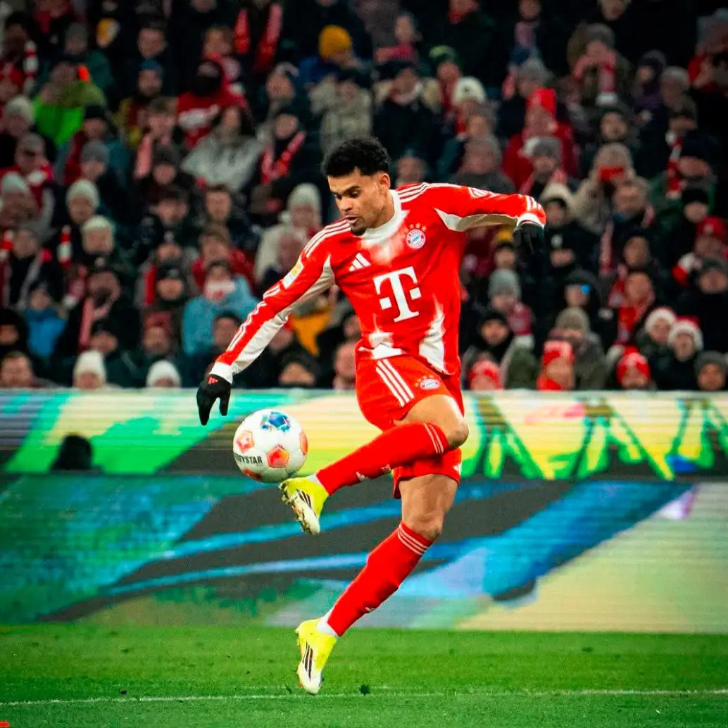 Luis Díaz regresa este miércoles a la Champions con el Bayern Múnich. FOTO @LuisFDiaz19