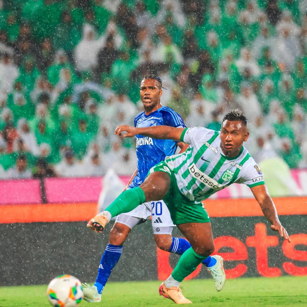 Nacional recibe a Millonarios en el Atanasio. FOTO CAMILO SUÁREZ
