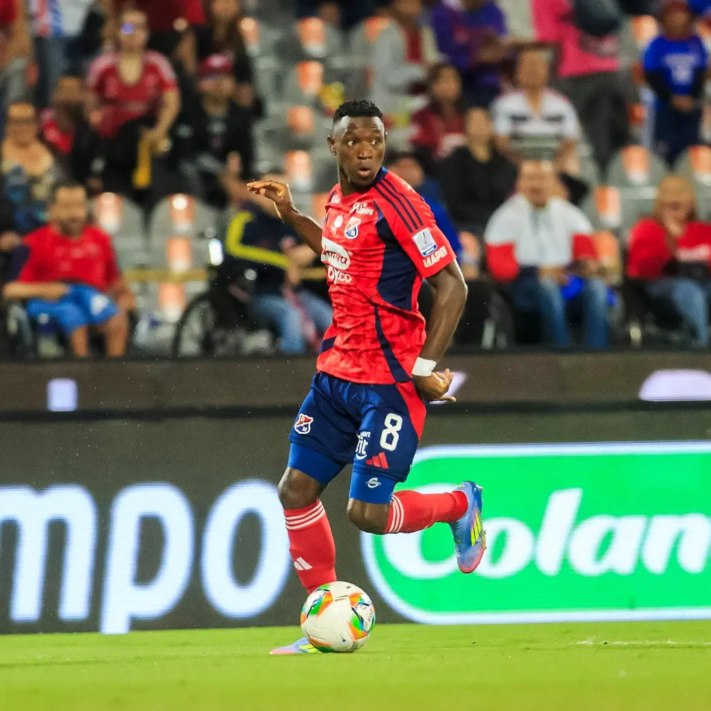 Ménder García anotó el último gol del DIM en Copa.<span class="mln_uppercase_mln"> FOTO: </span><b><span class="mln_uppercase_mln">cAMILO SUÁREZ</span></b>