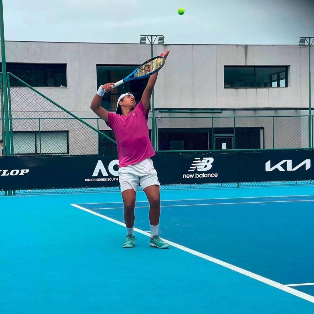 Juan Miguel Bolívar continúa con sus buenas actuaciones en Australia. FOTO @MinDeporteCol