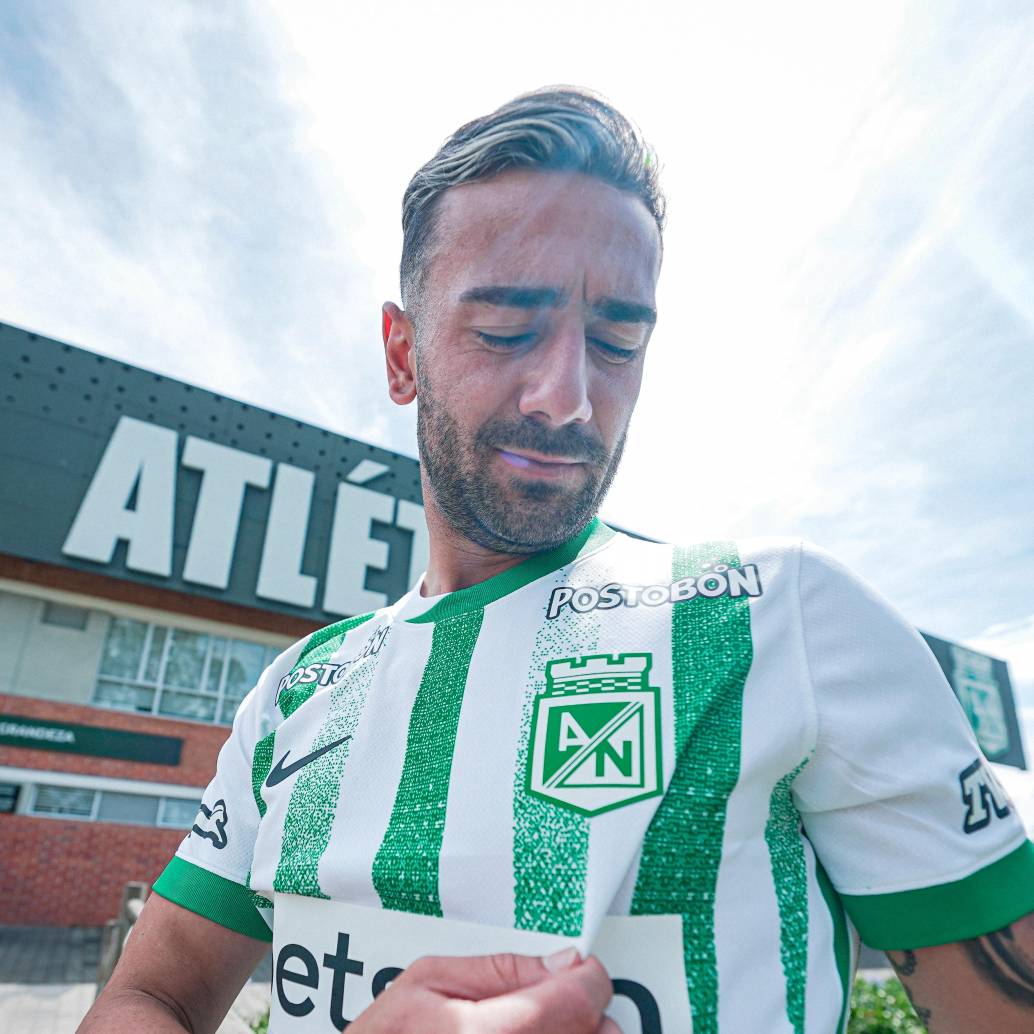 Facundo Batista fue presentado por Atlético Nacional. Su cuota goleadora es la esperanza en Liga y Copa Libertadores. FOTO CORTESÍA ATLÉTICO NACIONAL