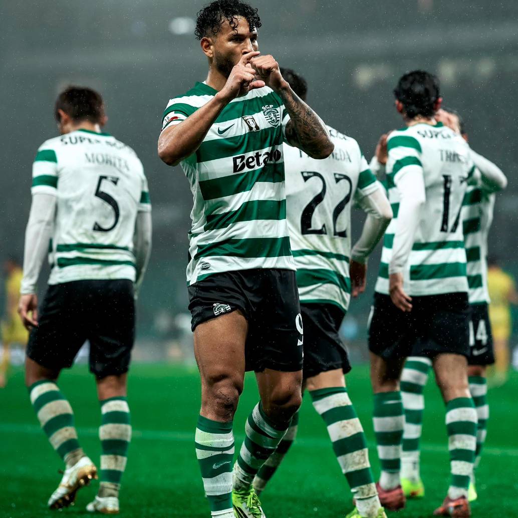 Luis Suárez atraviesa un momento brillante en Europa. FOTO @SportingCP