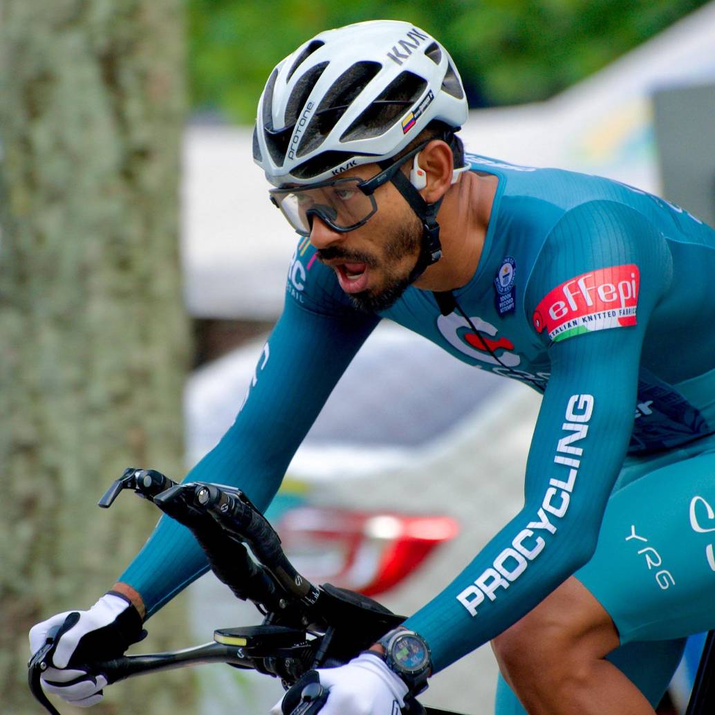 Néstor Cuadrado, corredor de ultra distancia que sigue sorprendiendo con sus aventuras en bicicleta. FOTO CORTESÍA JULIO DE LA ROSA