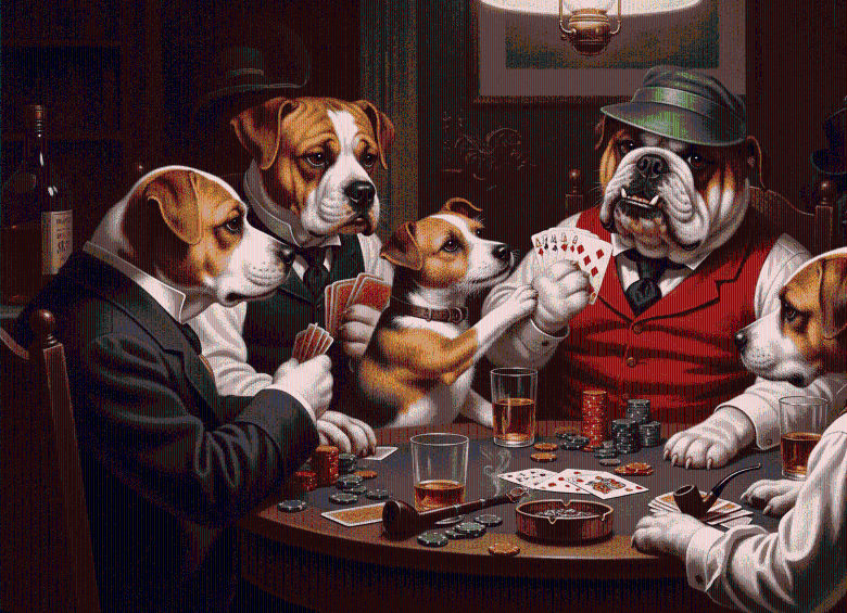 ¿Perros jugando al póker? La historia detrás de la famosa pintura