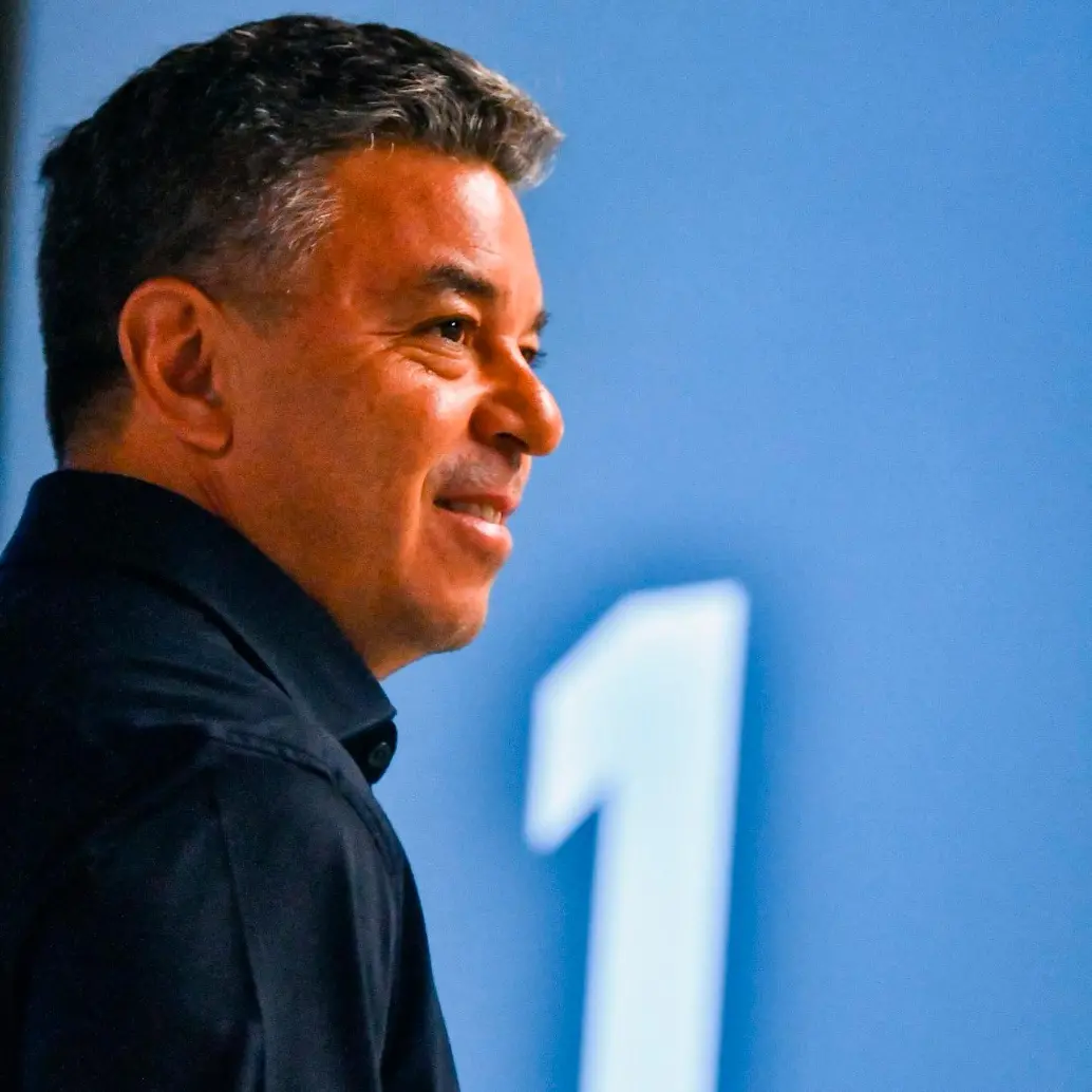 El técnico Marcelo Gallardo anunció que el partido del jueves entre River Plate y Banfield será el último de su segunda etapa en el equipo de la banda cruzada. FOTO TOMADA X@RiverPlate