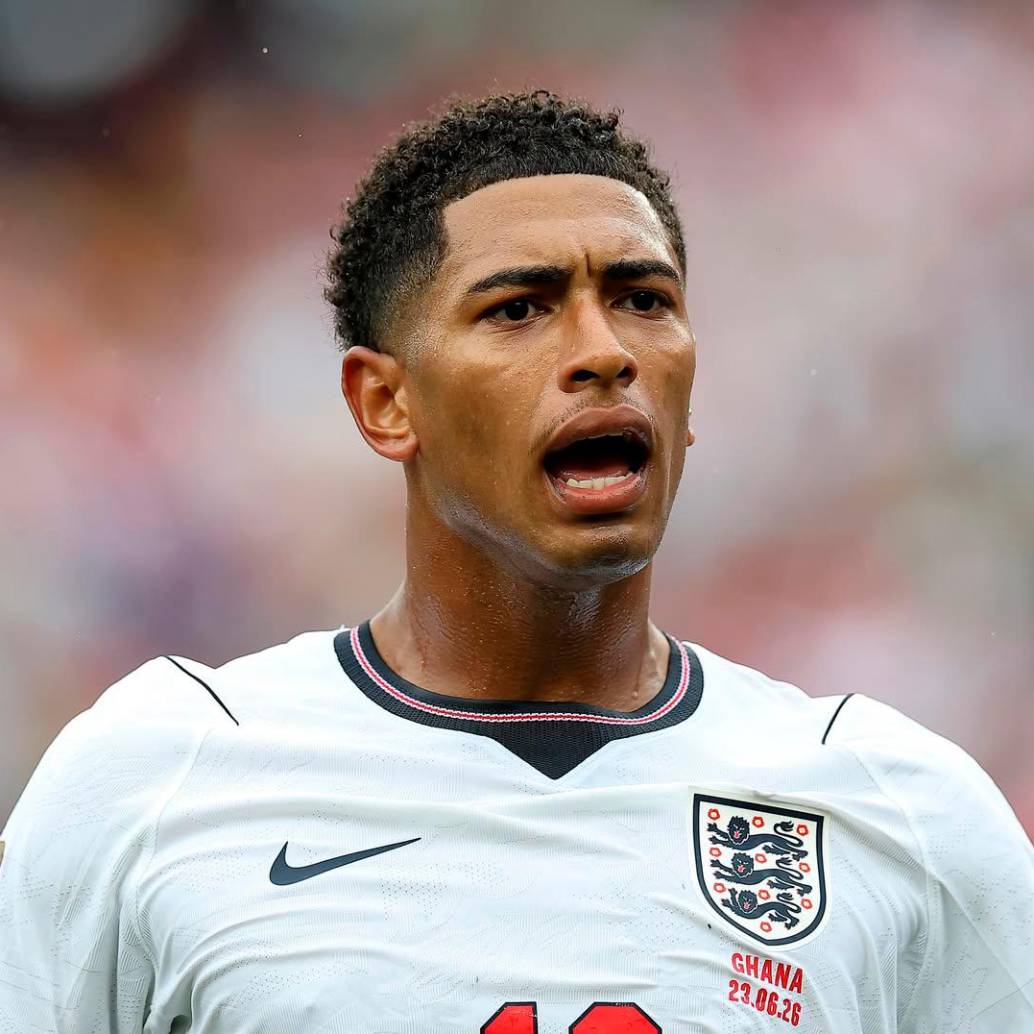 Bellingham disputa su segunda Copa del Mundo con Inglaterra. FOTO: <b>Instagram judebellingham</b>