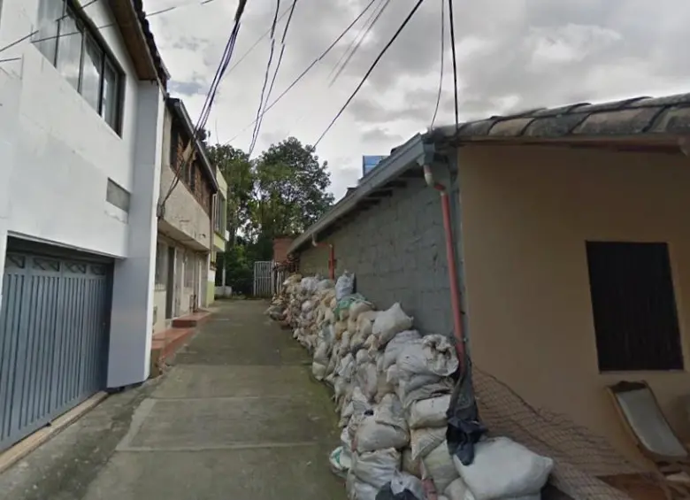 En este sector del barrio Alejandría, en la comuna 14 (El Poblado), ocurrió la captura de este ciudadano israelí. FOTO: GOOGLE MAPS