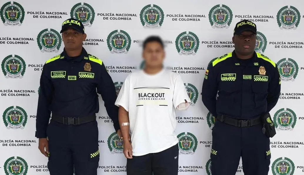 Este es Andrés Giraldo Hernández, conocido con los alias de Pablo, Gomelo o Tiro, un cabecilla del Clan del Golfo que tenía injerencia en varias subregiones de Antioquia. FOTO: Cortesía Policía de Antioquia