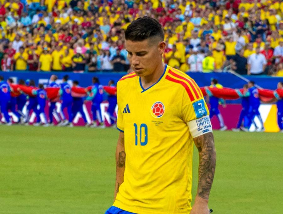 James Rodríguez aún no define su futuro inmediato, y los amistosos de la Selección Colombia de septiembre y octubre están cada vez más cerca. FOTO JUAN ANTONIO SÁNCHEZ