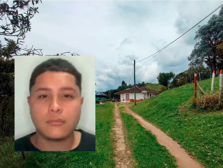 Darwin Stiven Arango Aguirre deberá responder por el homicidio de Amaia Montoya Cardona, de 2 años, ocurrido dentro de esta finca de la vereda El Corazón, corregimiento Altavista. FOTOS: ANDRÉS GARCÍA HERNÁNDEZ Y CORTESÍA