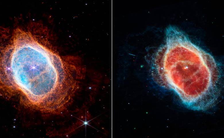 Esta es una estrella agonizante que se ve con detalles nunca antes vistos. FOTO Cortesía Nasa