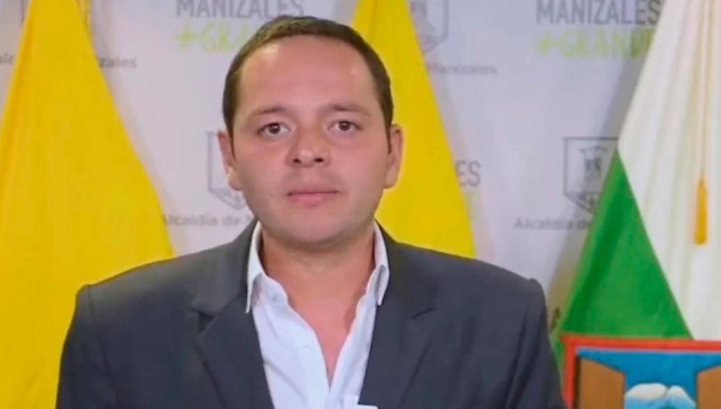 El alcalde de Manizales, Carlos Marín Correa, se declaró inocente ante el juez. FOTO: CORTESÍA.