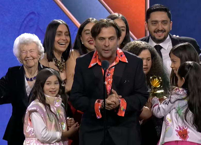 Los canticuentos celebraron su Latin Grammy. FOTO Captura de pantalla