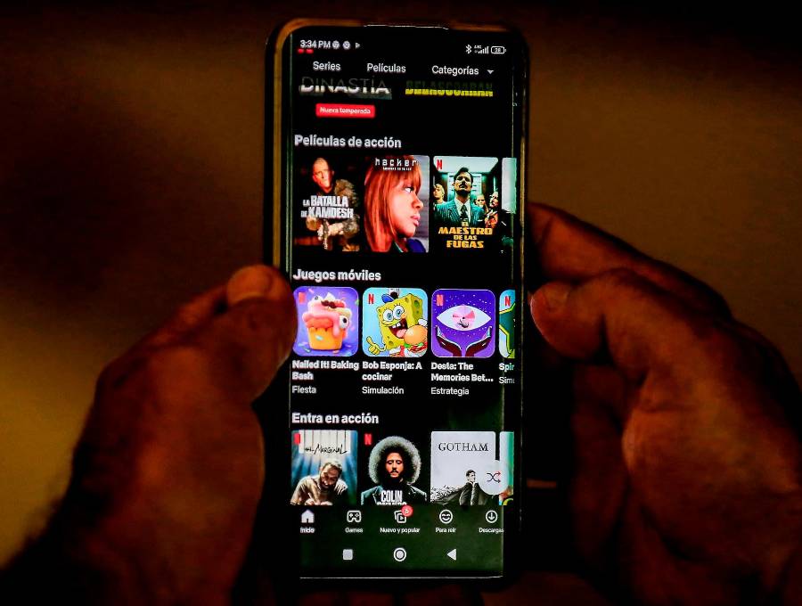 Netflix tiene un catálogo de más de 18.000 producciones. FOTO: Jaime Pérez Múnevar