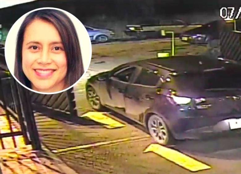 Las autoridades confirmaron que el carro de Adriana Pinzón fue encontrado en un concesionario en Chía, Cundinamarca. FOTO: CAPTURA DE VIDEO y FISCALÍA GENERAL DE LA NACIÓN