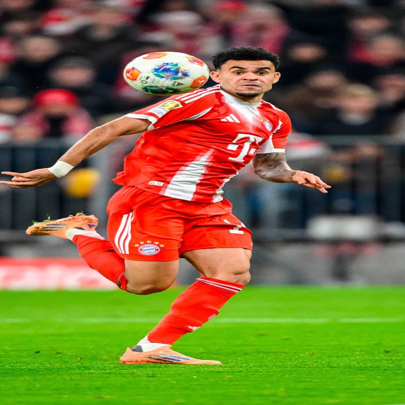 Luis Díaz es una de las figuras del Bayern Múnich. FOTO: Tomada de X @FCBayern