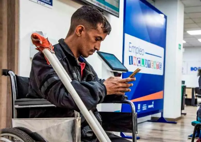 La tasa de ocupación de la población con discapacidad en Colombia apenas alcanza el 19,5%, según el Dane. FOTO: GETTY