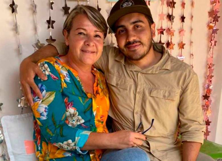 Camilo Peláez tiene 26 años y su madre Claudia lo espera en su casa en Jericó. FOTO: CORTESÍA