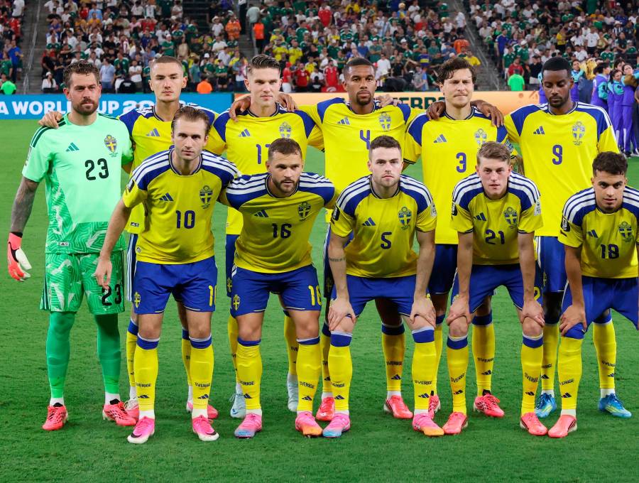 Suecia juega su décimotercera Copa Mundial de la FIFA en Norteamérica 2026. FOTO: <b>X svenskfotboll</b>