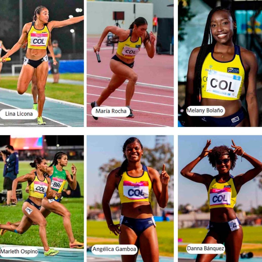 La nueva generación de velocistas colombianas pisa fuerte y empieza a dejar huella en las principales competencias internacionales. FOTOs panams sports y coc
