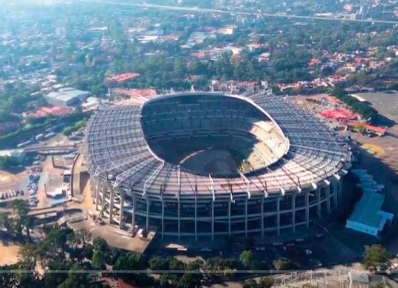 Este es el estadio de Ciudad de México que recibirá varios juegos del Mundial de Norteamérica 2026. FOTO Pantallazo @MexicoCity26