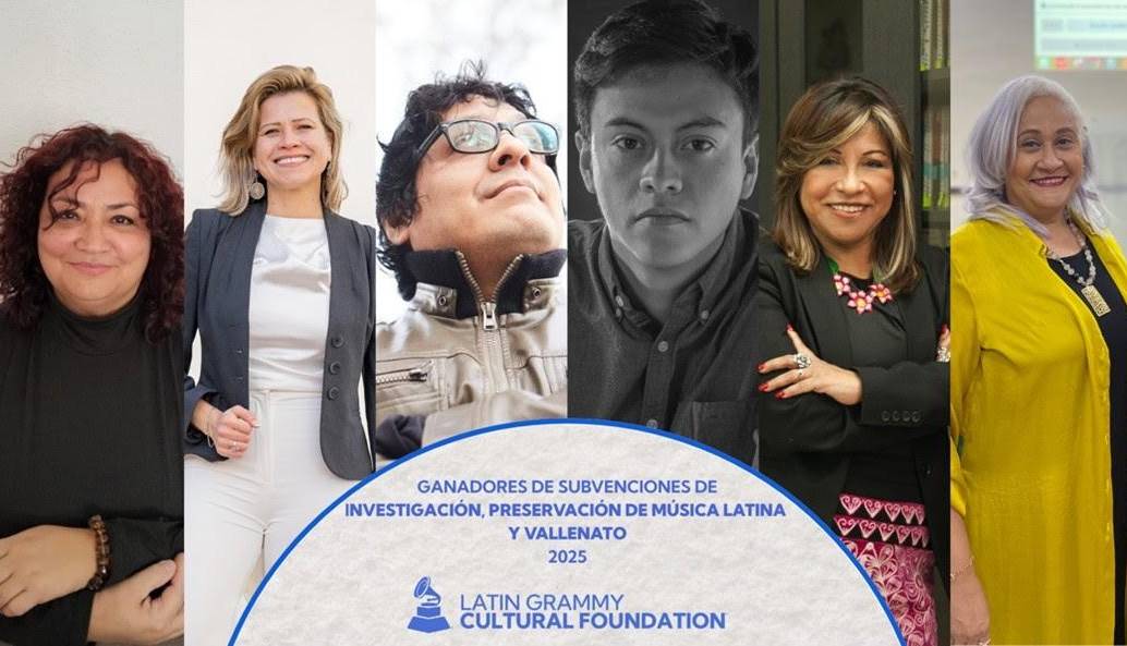 Estos fueron todos los ganadores de subvenciones de la Fundación Latin Grammy. FOTO Colprensa-Latin Grammy